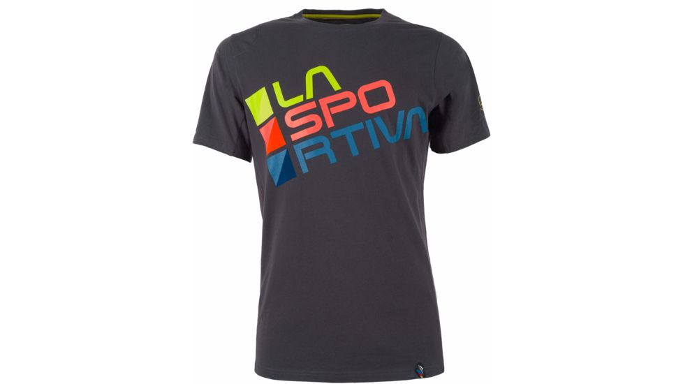 La Sportiva Square T-Shirt - Men's-Carbon/Sulphur-Small
