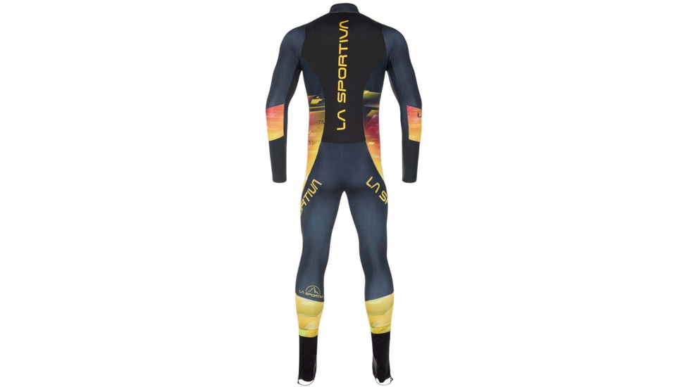 La Sportiva Stratos V Racing Suit - Mens, Black/Yellow, 2XS, A35-999100-XXS
