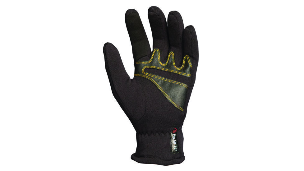 La Sportiva Stretch Gloves, Black/Yellow, Large, X48-BY-L (9-9.5)