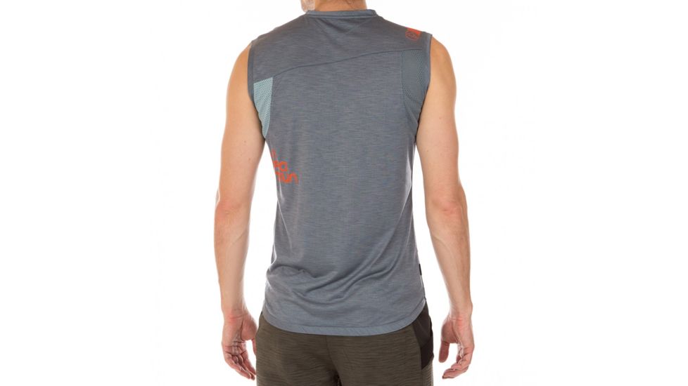 La Sportiva Strive Tank - Men's, Slate/Stone Blue, Small H83-903904-S