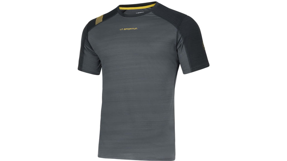 La Sportiva Sunfire T-Shirt - Mens, Carbon/Moss, Small, L63-900723-S