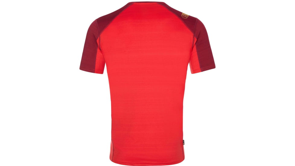La Sportiva Sunfire T-Shirt - Mens, Sunset/Sangria, Small, L63-319320-S