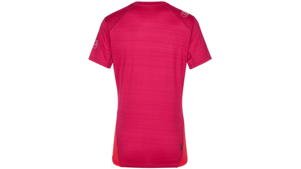 La Sportiva Sunfire T-Shirt - Womens, Lollipop/Cerise, Extra Small, M30-321409-XS