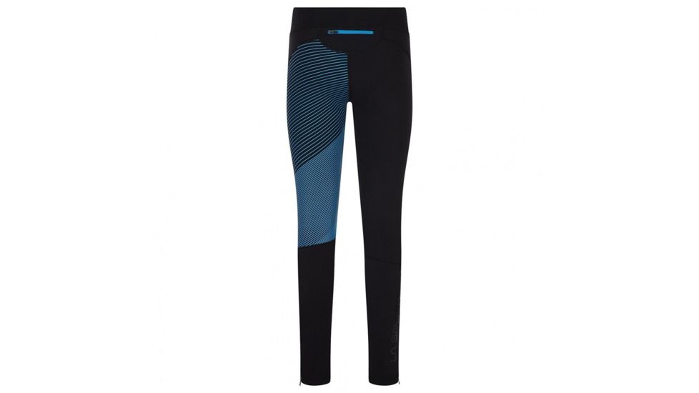 La Sportiva Supersonic Pant - Womens, Black/Azure, Medium, K81-999620-M