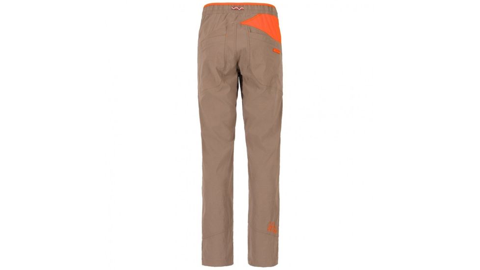 La Sportiva Talus Pant - Men's, Falcon Brown/Pumpkin, Small, H59-804204-S