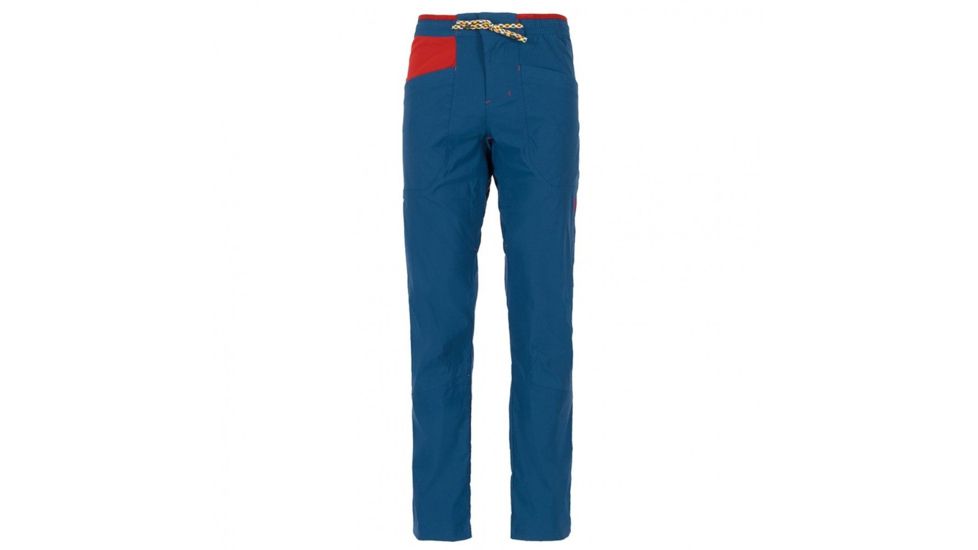 La Sportiva Talus Pant - Men's, Opal/Chili, Extra Large, H59-618309-XL