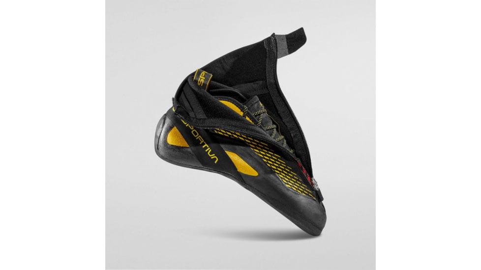 La Sportiva TC Extreme Climbing Shoes - Mens, Black/Yellow, 46, ZFCS040-K00Y00-46