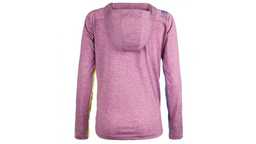 La Sportiva Terra Long Sleeve Baselayer - Women's, Purple/Apple Green, Medium K79-500705-M