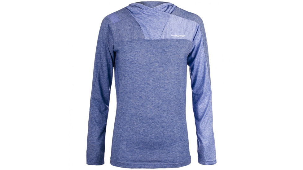 La Sportiva Terra Long Sleeve Baselayer - Women's, Marine Blue/Cobalt Blue, Medium K79-612613-M