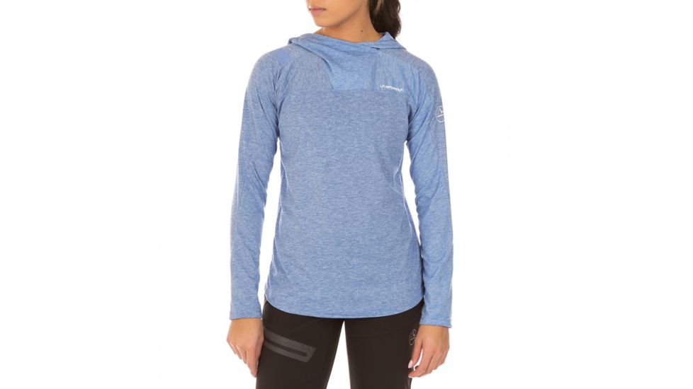 La Sportiva Terra Long Sleeve Baselayer - Women's, Marine Blue/Cobalt Blue, Medium K79-612613-M