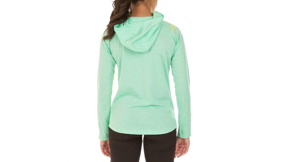 La Sportiva Terra Long Sleeve Baselayer - Women's, Jade Green/Apple Green, Extra Small K79-704705-XS
