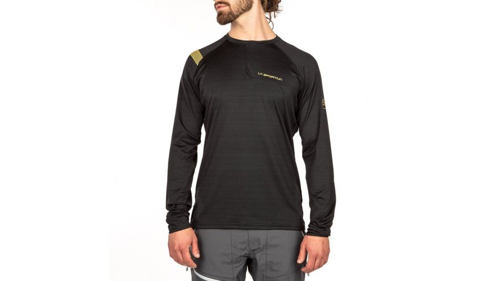 La Sportiva Tour Long Sleeve - Mens, Black, Medium, L13-999999-M