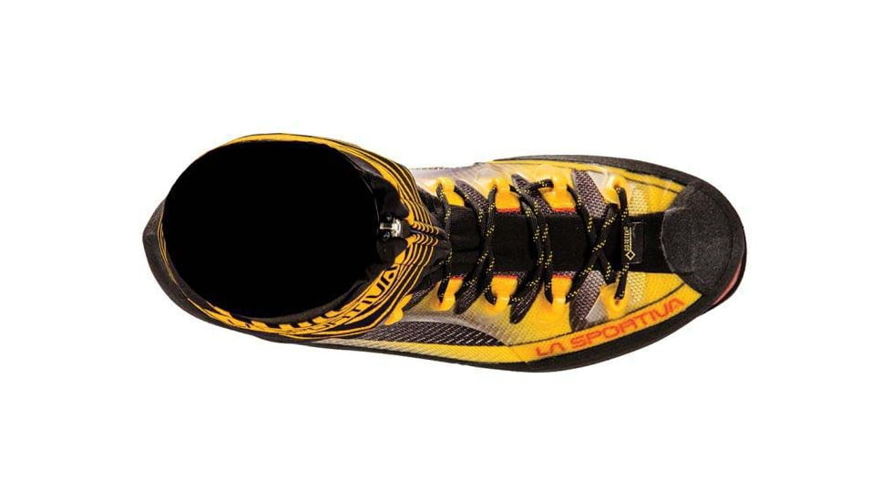 La Sportiva Trango Ice Cube GTX Mountaineering Shoes - Mens, Black/Yellow, 44.5 EU, 11P-by-44.5