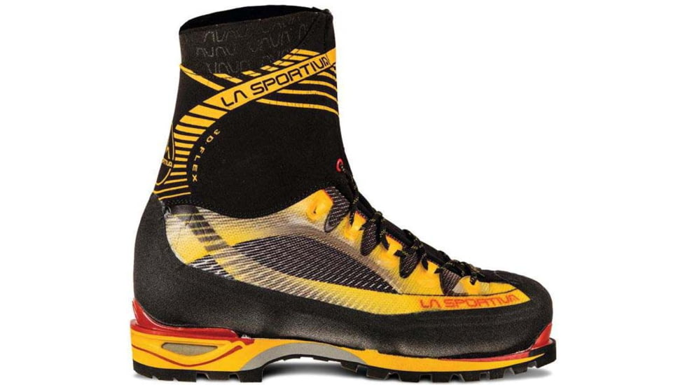 La Sportiva Trango Ice Cube GTX Mountaineering Shoes - Mens, Black/Yellow, 44.5 EU, 11P-by-44.5