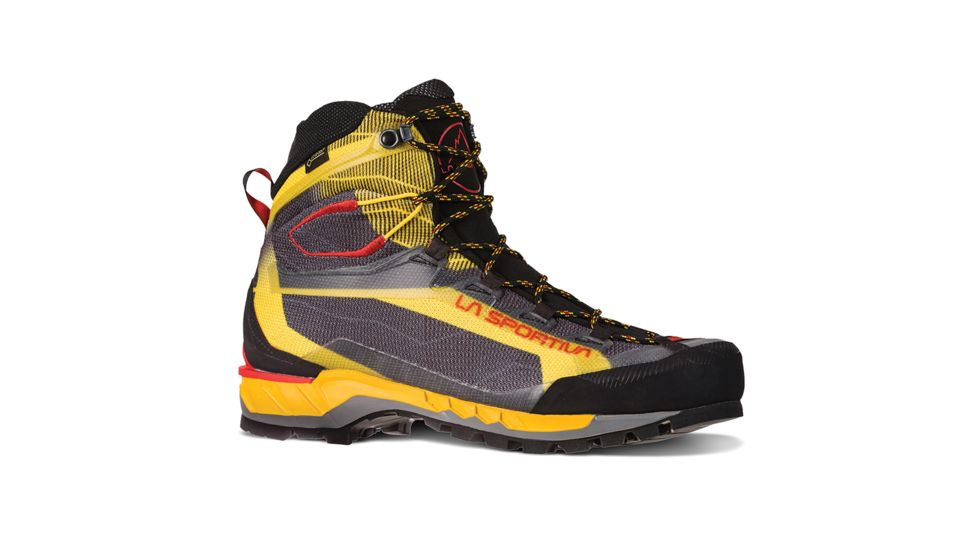 La Sportiva Trango Tech GTX Mountaineering Boots - Mens, Black/Yellow, 43.5, 21G-999100-43.5
