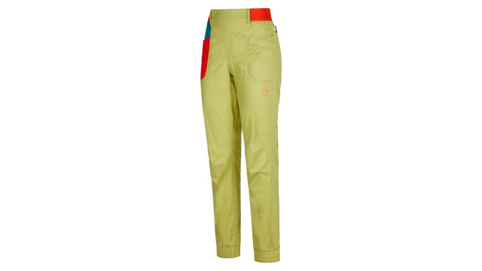 La Sportiva Tundra Pant - Womens, Green Banana/Lagoon, Small, O60-728638-S