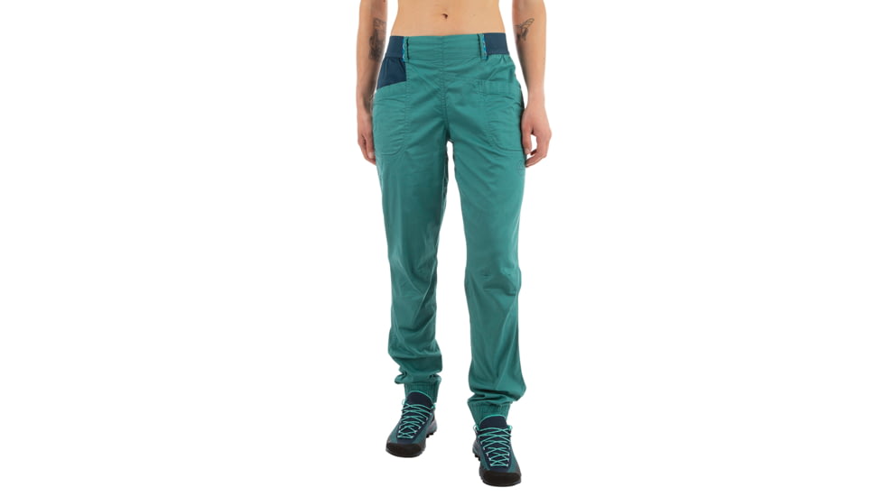 La Sportiva Tundra Pant - Womens, Lagoon/Storm Blue, Large, O60-638639-L