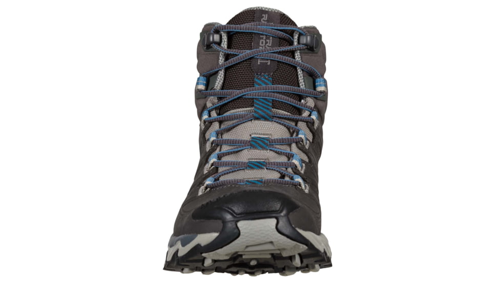 La Sportiva Ultra Raptor II Mid Leather GTX Hiking Shoes - Womens, Carbon/Atlantic W, 41.5, 34M-900630W-41.5