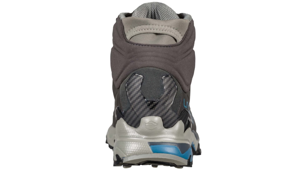 La Sportiva Ultra Raptor II Mid Leather GTX Hiking Shoes - Womens, Carbon/Atlantic W, 41.5, 34M-900630W-41.5