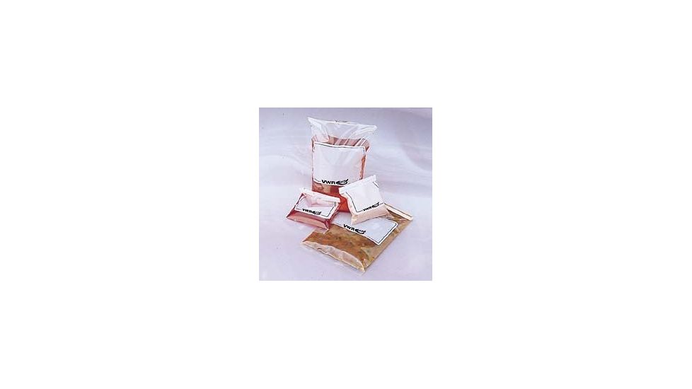Labplas Sterile Sample Bags EPL-5590 Round Wire Bags With Safety Tabs, Plain