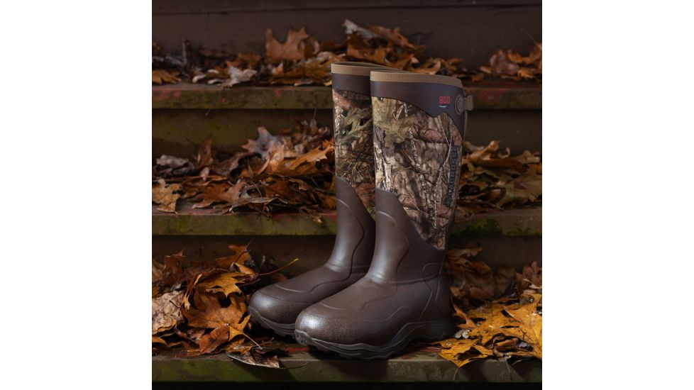 LaCrosse Footwear Alpha Agility 17in 800G Boot - Mens, Mossy Oak Break-Up Country, 15 US, 302441-15