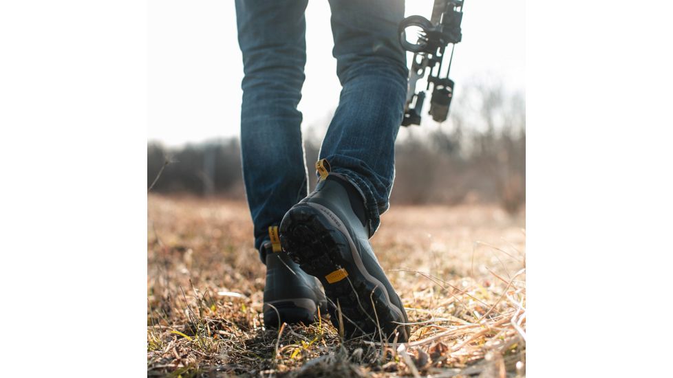 LaCrosse Footwear Alpha Muddy Mid 6in 3.5MM Rubber Hunting Boot - Mens, Stone, 15 US, 612460-15