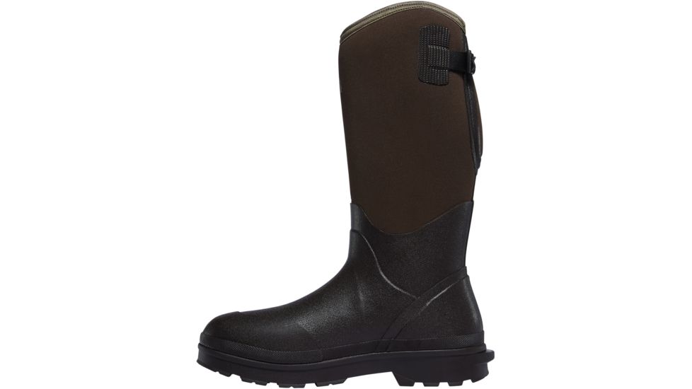 LaCrosse Footwear Alpha Range 14in 5.0MM Rubber Work Boot - Mens, Brown, 7 US, 602248-7