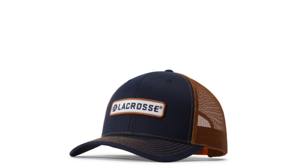 LaCrosse Footwear Embroidered Trucker, Navy, 918591-OS