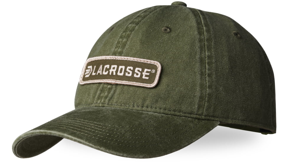 LaCrosse Footwear Light Olive Embroidered Patch Hat, One Size, 918567-OS