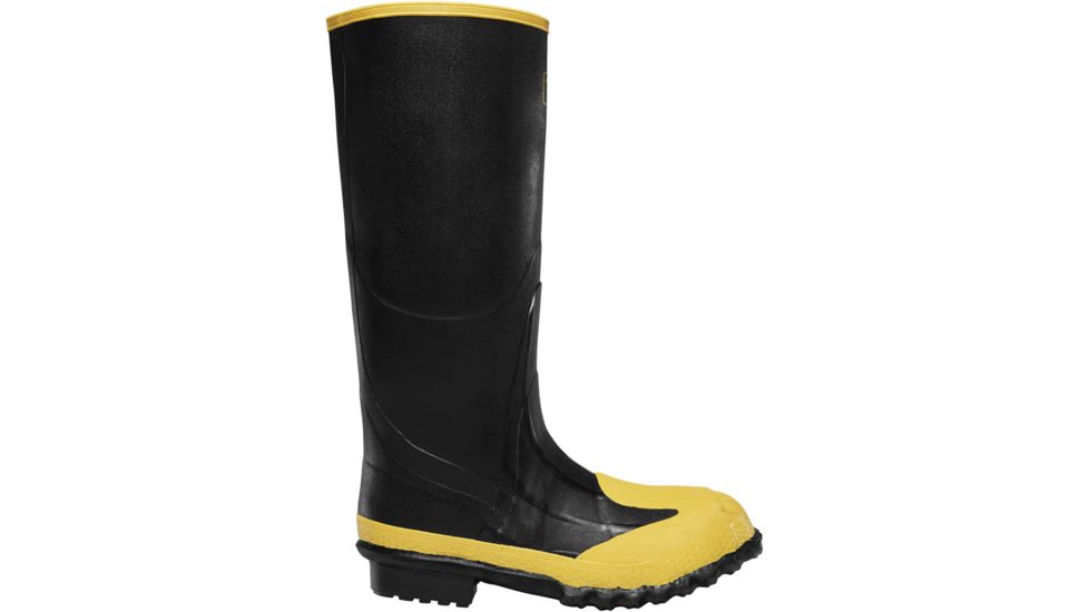 LaCrosse Footwear Meta 16in MET/SM Steel Toe Work Boot - Mens, Black, 8 US, 00228260-8