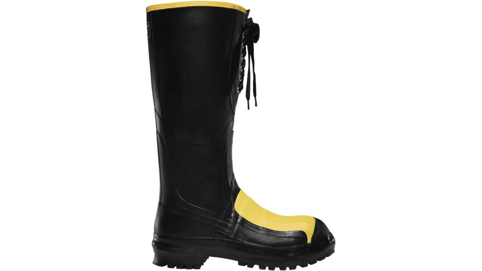 LaCrosse Footwear Meta-Pac 16in MET Steel Toe Work Boot - Mens, Black, 11 US, 00228050-11
