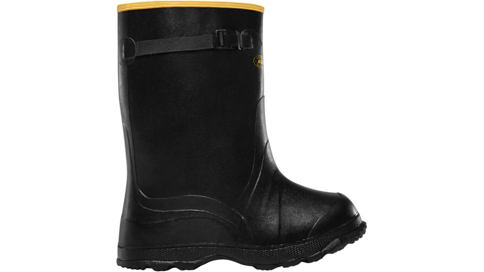 LaCrosse Footwear Utah Brogue 14in Overshoe Work Boot - Mens, Black, 9 US, 00300060-9