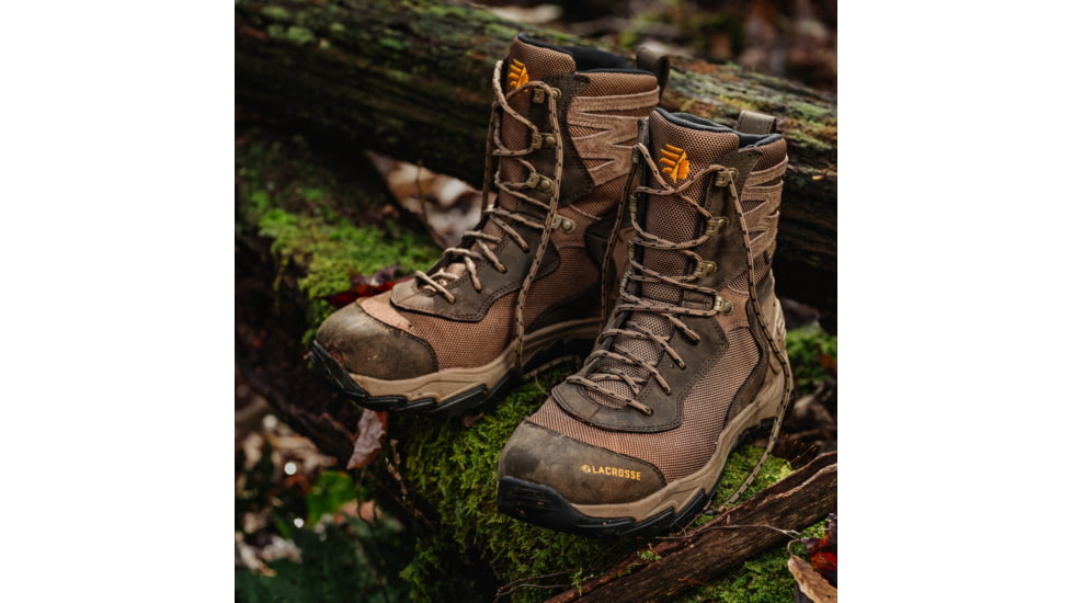 LaCrosse Footwear Windrose 8in Brown Size 8, 51336008