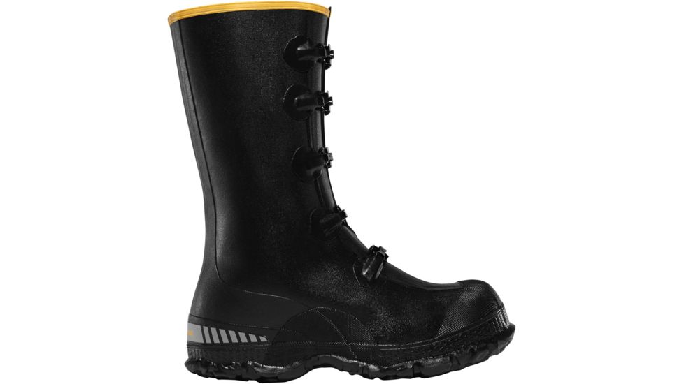 LaCrosse Footwear ZXT Buckle Wedge 14in Overshoe Work Boot - Mens, Black, 8 US, 267190-8