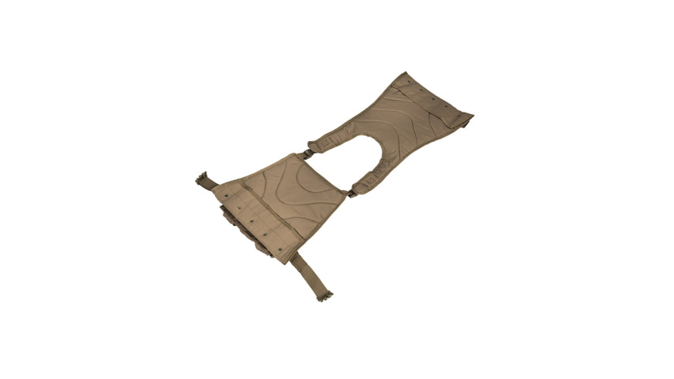 Lancer Tactical 1000D Nylon MOLLE Plate Carrier Vest, Tan, CA-301TN