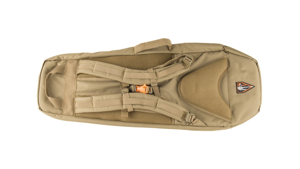 Lancer Tactical 35in Backpack V. 1 Padded Rifle Bag, Tan, CA-296T