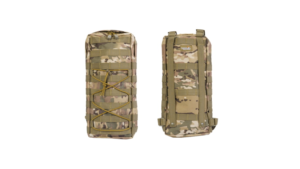 Lancer Tactical MOLLE Attachable Hydration Backpack, Camo, CA-384CN