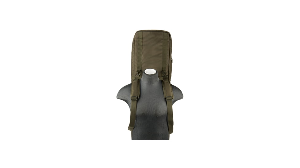 Lancer Tactical Nylon 3-Way Carry 43in Double Rifle Gun Bag, Olive Drab, CA-290GN