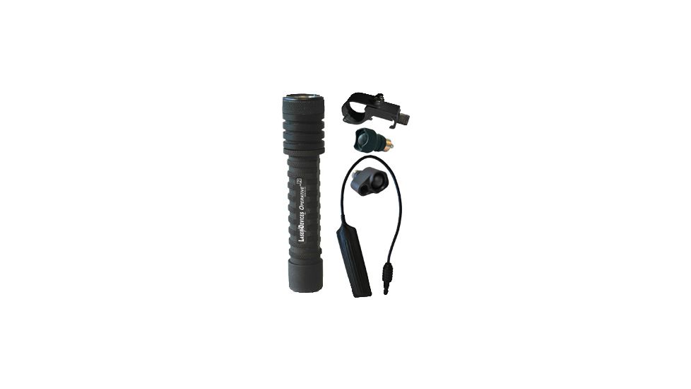 Laser Devices OV-2 Spotlight w/ Push Button Tailcap, Dual Tailcap, Pressure Pad Switch and Mount