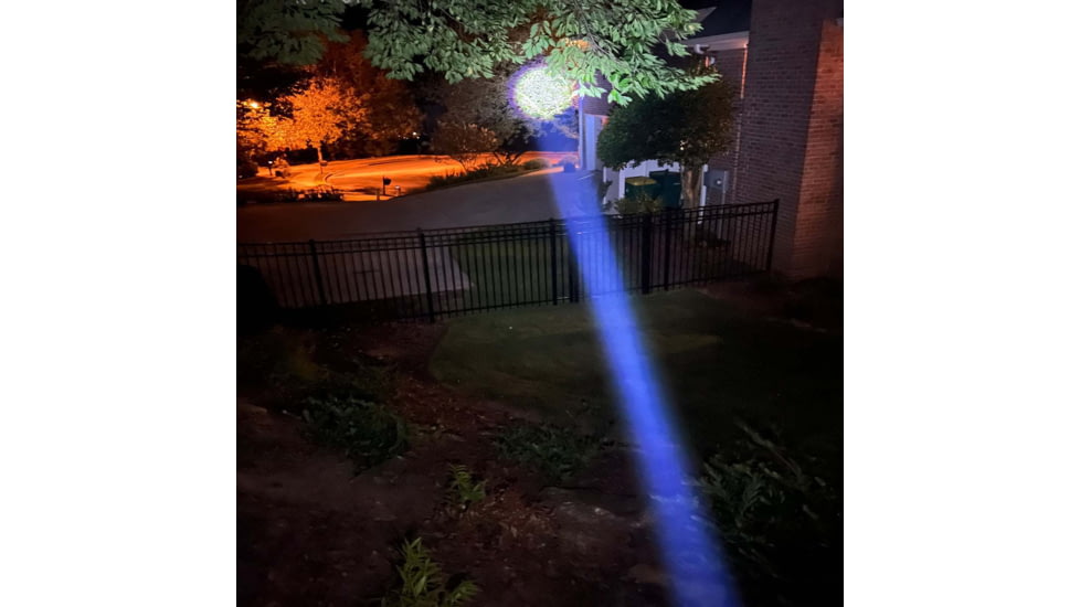 Lb Marketing 97745 Long Throw Headlamp Black Aluminum LED 470 Lumens 500 Meters