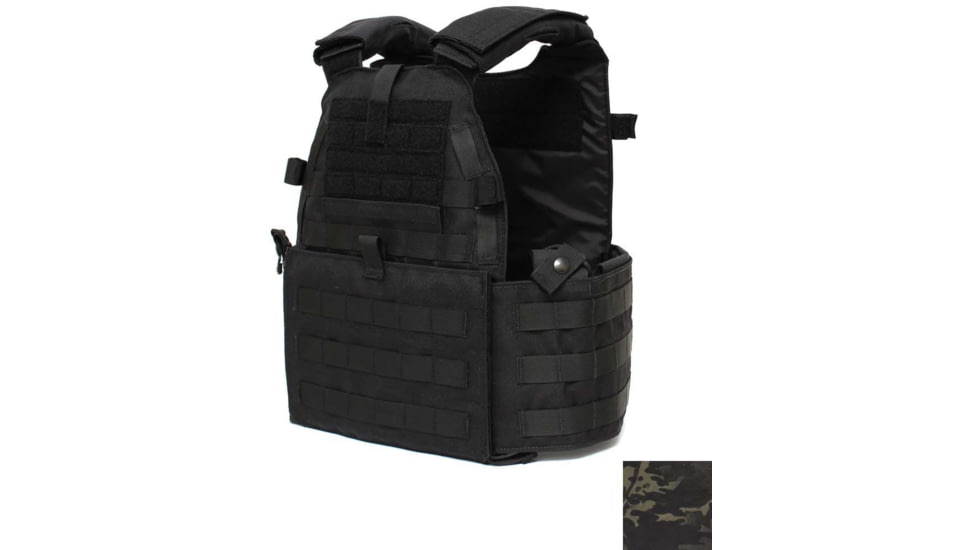 LBT Modular Plate Carrier, Black Mulitcam, Medium, LBT-6094A MC BLK
