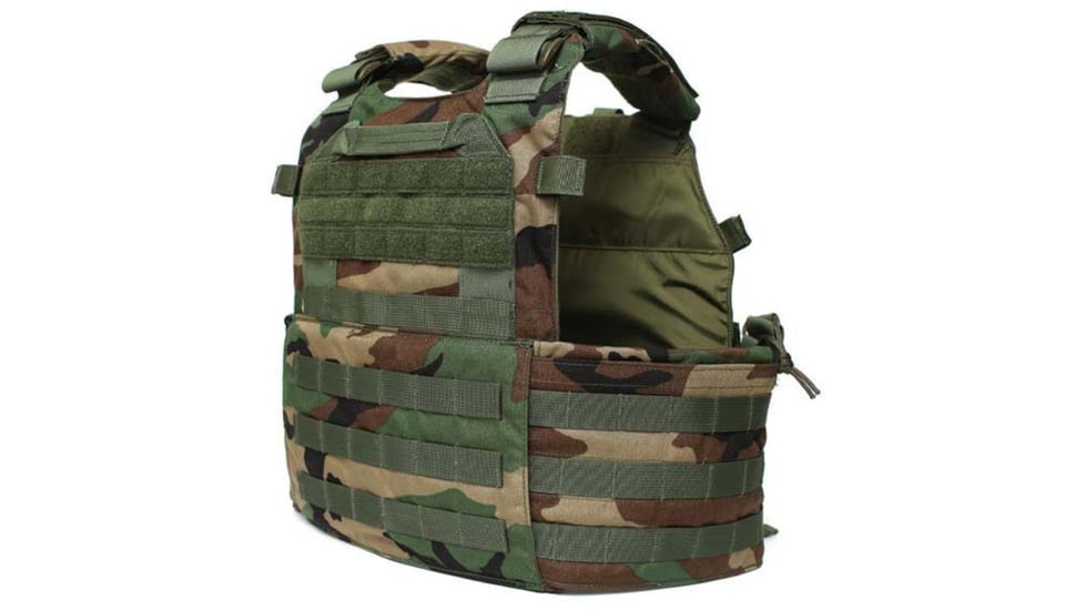 LBT Modular Plate Carrier, Woodland, Medium, LBT-6094A WOOD