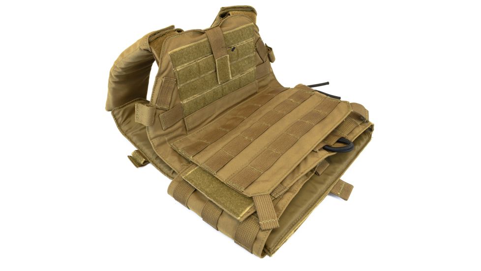LBX Tactical Modular Plate Carrier Vest, Coyote Brown, Small LBX-0300-S-Coyote Brown