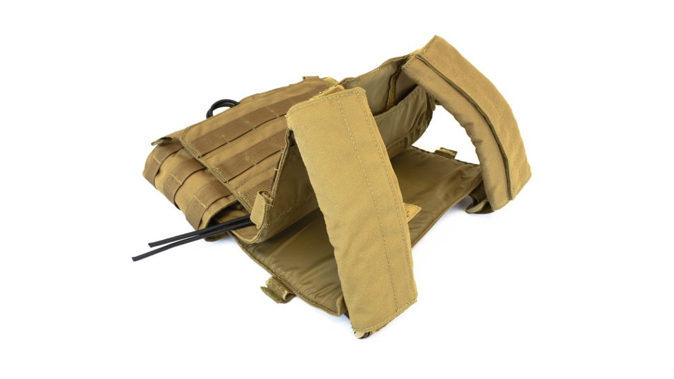 LBX Tactical Modular Plate Carrier Vest, Coyote Brown, Small LBX-0300-S-Coyote Brown