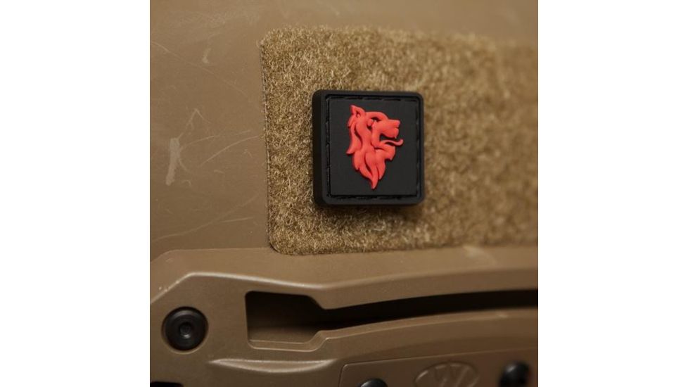 LBX Tactical Ranger Eye PVC Patch, Red LBX-6001 RED