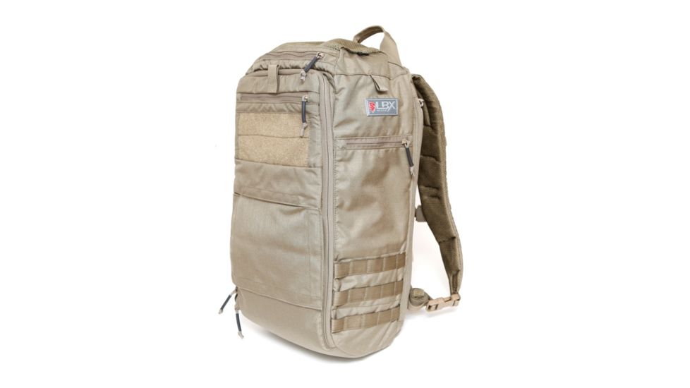 LBX Tactical Titan 3-Day Map Backpack, Tan LBX-4000 Tan