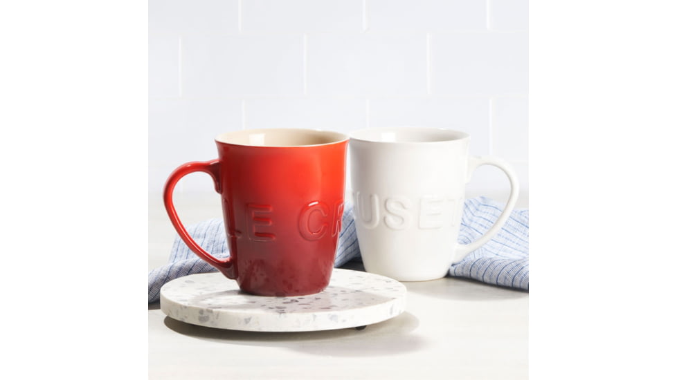 Le Creuset XL Logo Mug, Cerise, 20 oz, 70330158060000