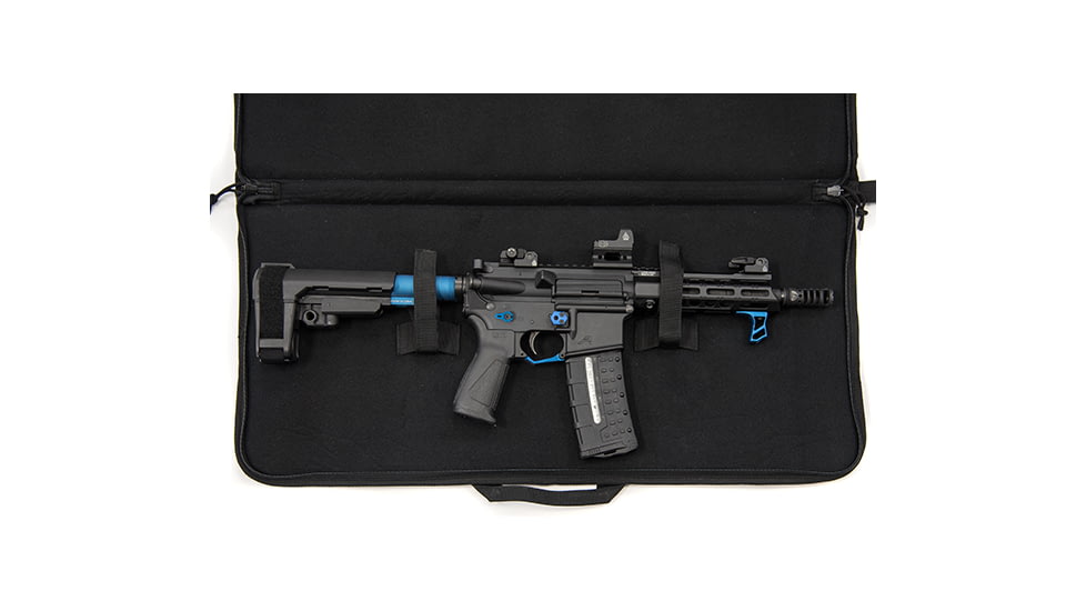 Leapers UTG 28 in KIS Keep-It-Simple Soft Gun Case, Black, PVC-KIS28B