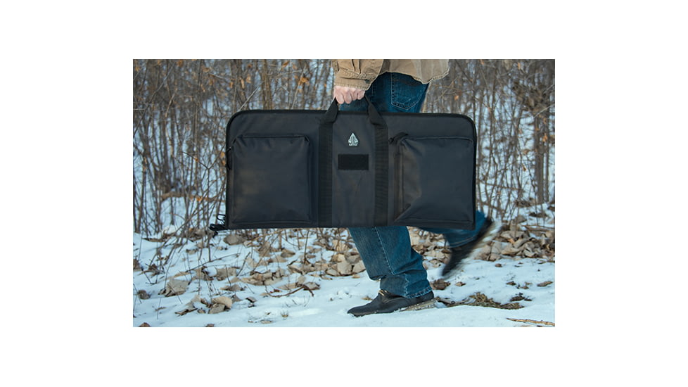 Leapers UTG 28 in KIS Keep-It-Simple Soft Gun Case, Black, PVC-KIS28B