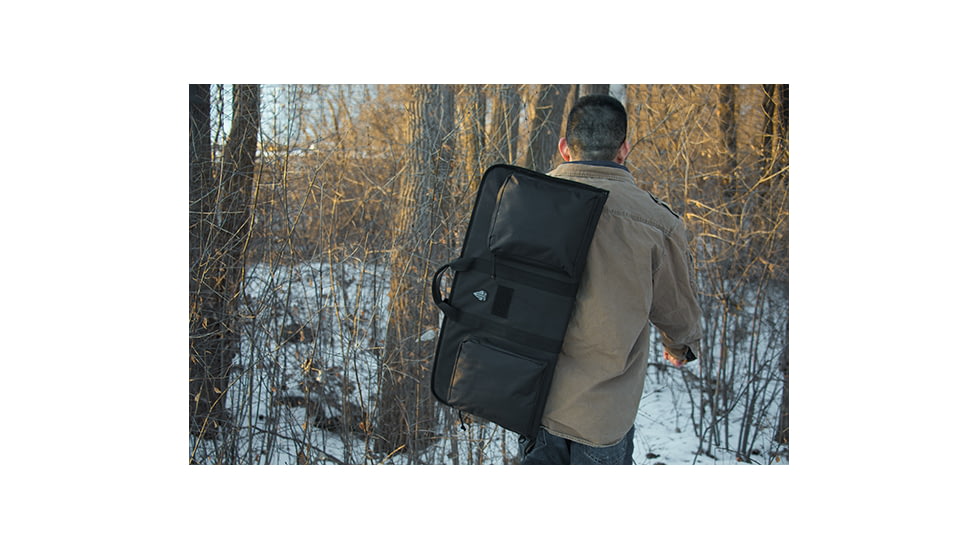 Leapers UTG 28 in KIS Keep-It-Simple Soft Gun Case, Black, PVC-KIS28B